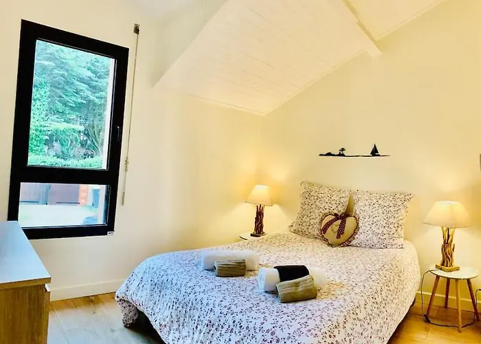 Maison Familiale Vue Au Calme 3 Etoiles Rose Préfailles